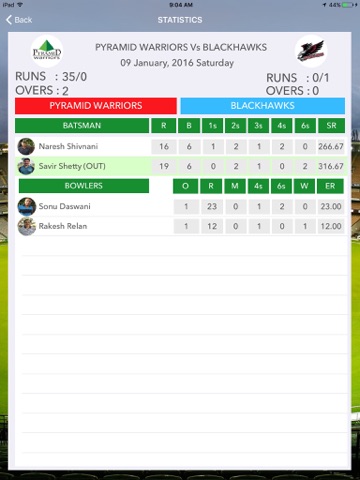 Cricket Score App screenshot 4