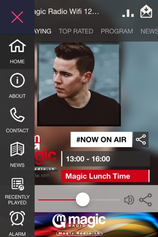 Magic Radio .ch screenshot 2