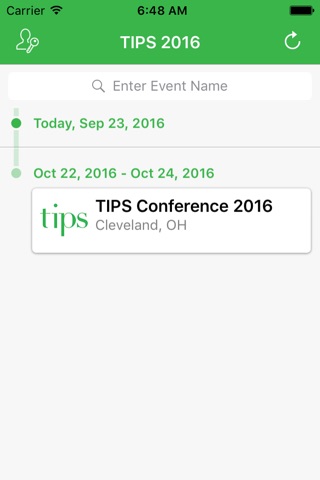 TIPS Conference 2016 screenshot 2