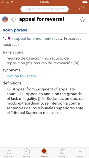 Spanish Legal Dictionary(圖5)-速報App