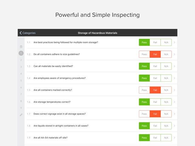 Checklist Inspector - Auditing & Safety 