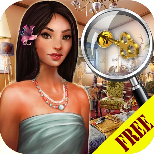 Free Hidden Objects:Guest Room Hidden Objects Icon