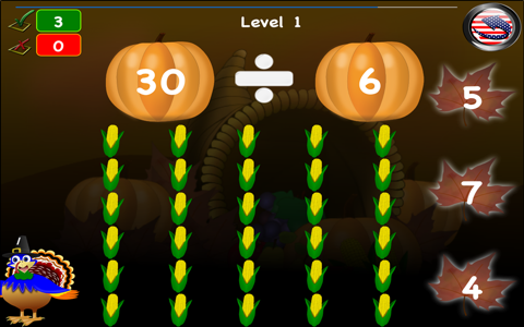 Thanksgiving Math for Kids - náhled