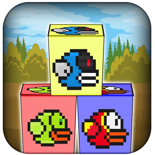 Fluffy Tappy Topped - Tiny Birds Stacker iOS App