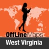 West Virginia Offline Map and Travel Trip Guide