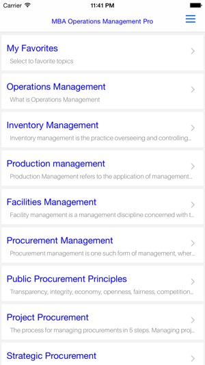 MBA Operation Management Pro(圖5)-速報App