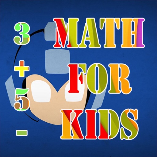 Megaman Math Games Kids Free iOS App