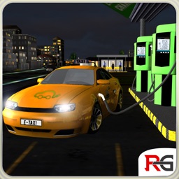 Electric Car Taxi Simulator: Day Night Driver Job