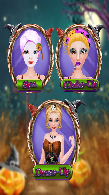 Halloween Spooky Monster - Dressup Makeup salon screenshot-3