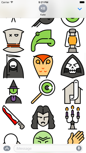 Halloween Stickers - Add Spookiness to Chats(圖4)-速報App