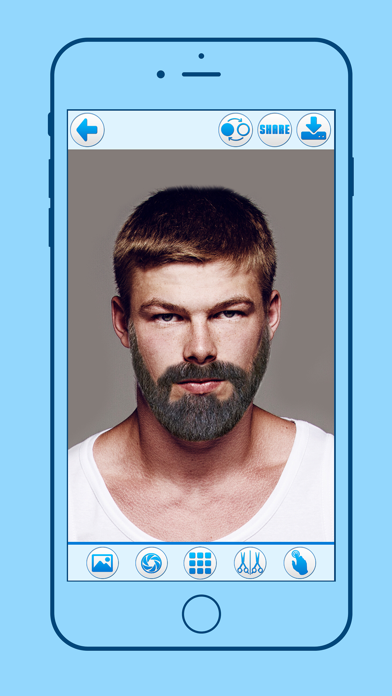 How to cancel & delete Barber Shop Booth - Beard & Mustache Pic Makeover from iphone & ipad 2
