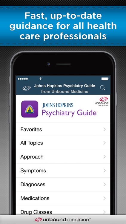 Johns Hopkins Psychiatry Guide 2016