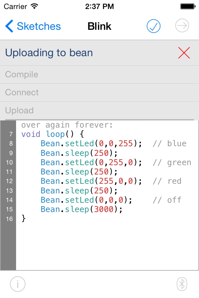 Bean Loader - LightBlue Bean screenshot 2
