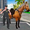 Mounted Police Horse Chase