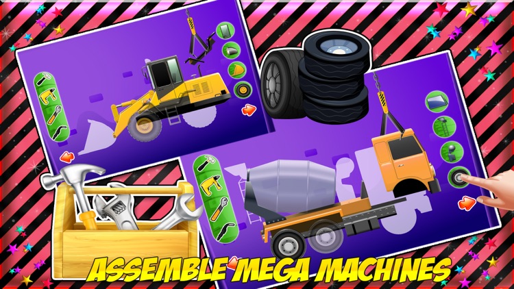 Build Construction Machines & Auto Shop Game screenshot-3