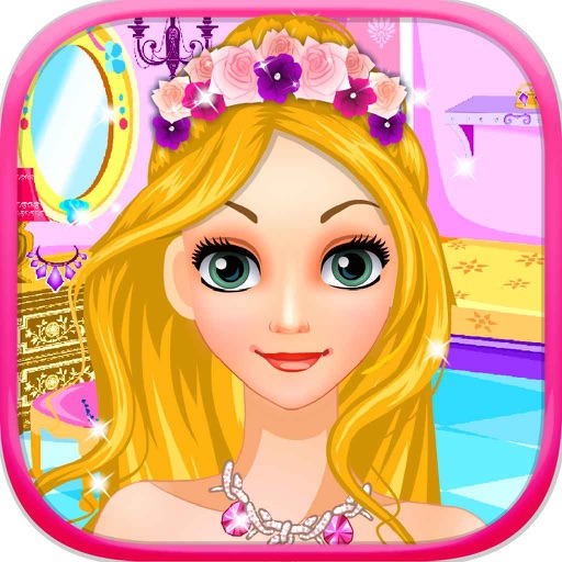 Princess Party Dresses – Girls and Kids Fashion Beauty Salon Game Icon