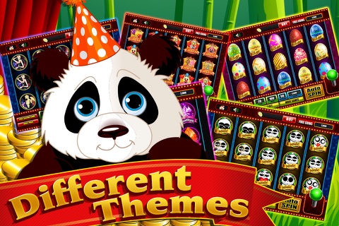 Walking Baby Panda in the Wild Jungle Slot Machine screenshot 2