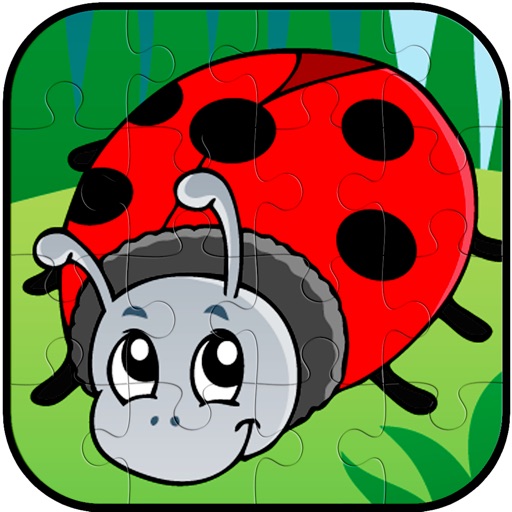 Bug Bird Animal Jigsaw Puzzle Fun For Kid Toddlers iOS App