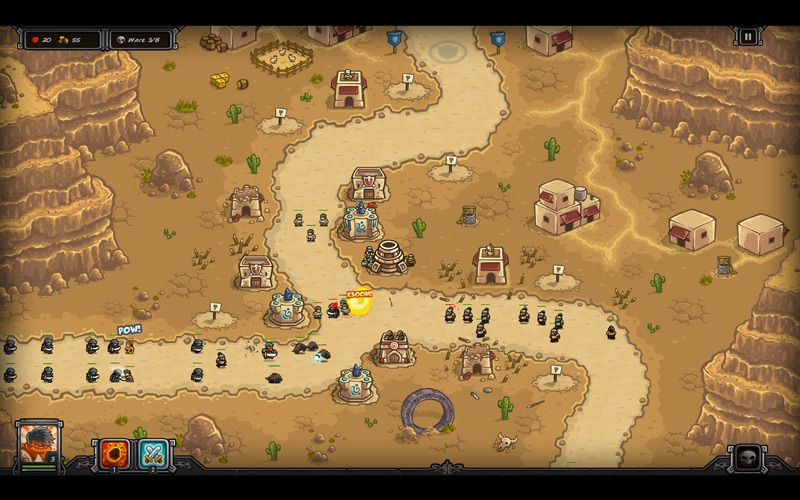 Скриншот из Kingdom Rush Frontiers HD