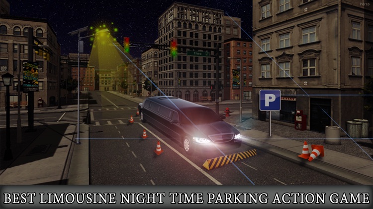 Luxury Limo Driver 3D Las Vegas City Traffic Valet screenshot-3