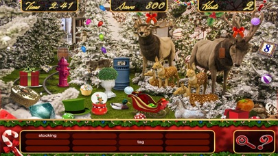 Christmas Celebration Hidden Object Puzzle Games screenshot 2