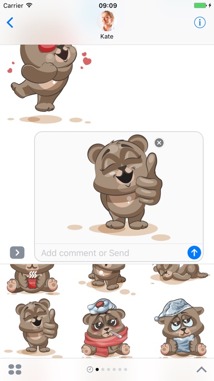 Bear - Stickers for iMessage