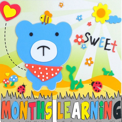 12 Months Of The Year Flash Cards Learning