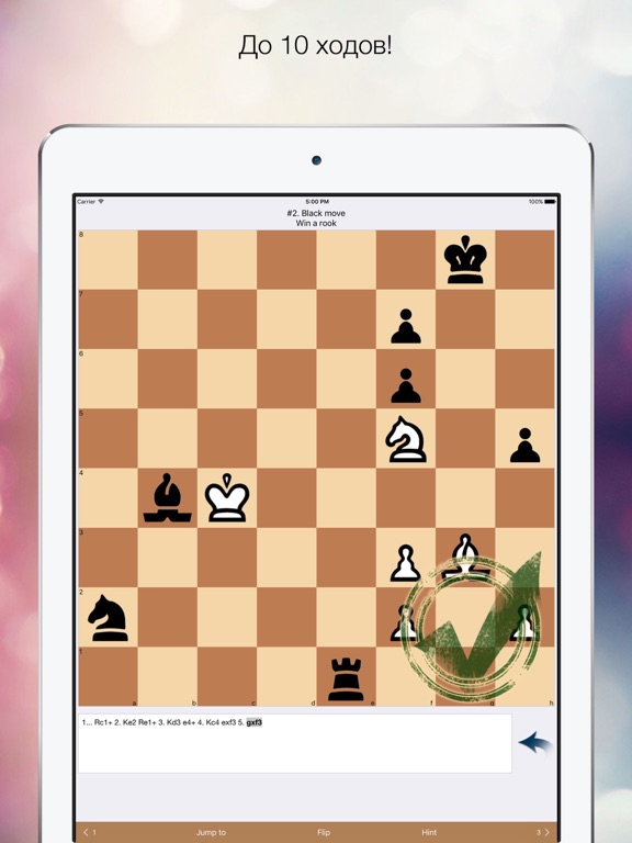 Chess Tactic - Интерактивное обучение шахматной тактике для iPad