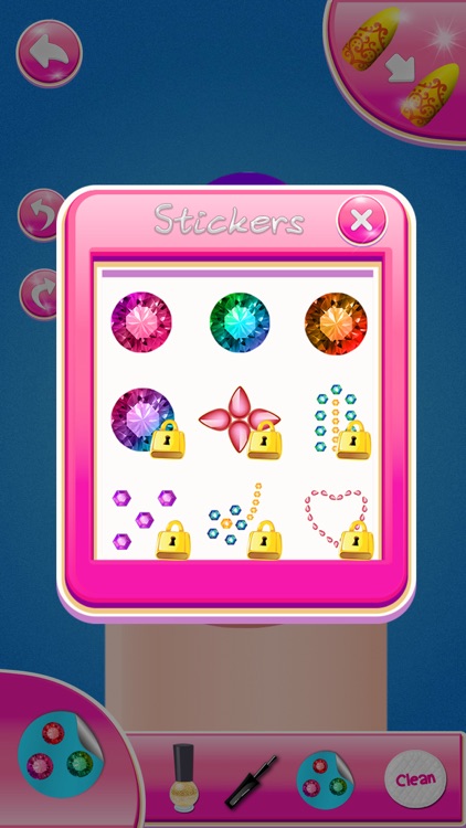 Glitter Nail Salon Games screenshot-4