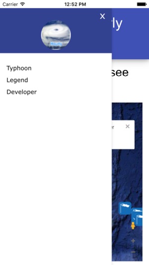 Hourly Typhoon Tracker