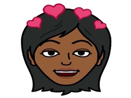 Black Girl Stickers for iMessages