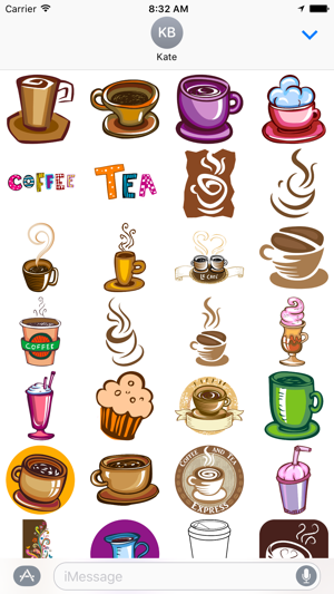 Coffee and Tea Stickers(圖2)-速報App