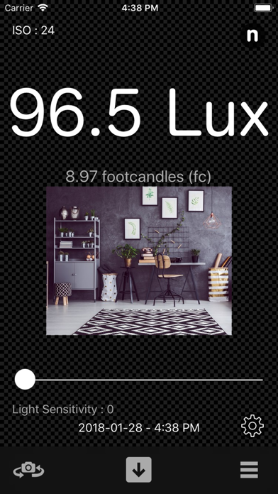 Light Meter - Brightness Calc Screenshot 3
