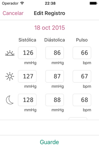 シンプル血圧手帳 screenshot 3