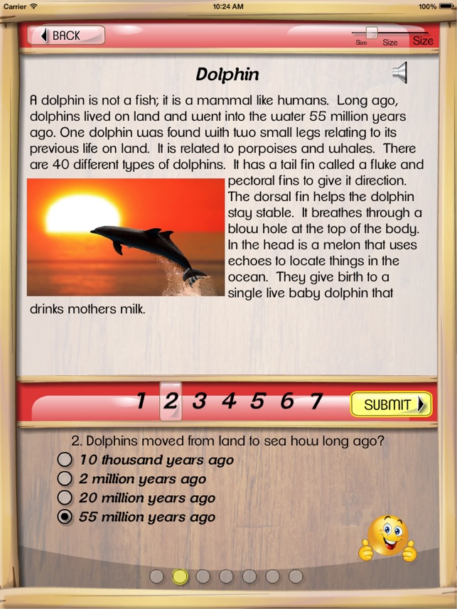 Kids Reading Comprehension 4-5(圖3)-速報App