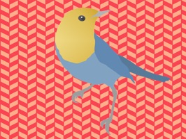 Hipster Birds is an awesome set of stickers of birds including glittered stickers
