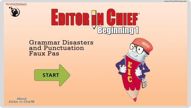 Editor in Chief® Beginning 1