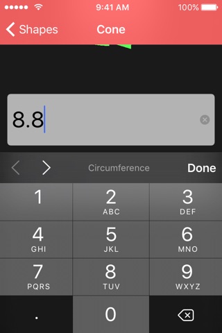 vol - volume calculator screenshot 2