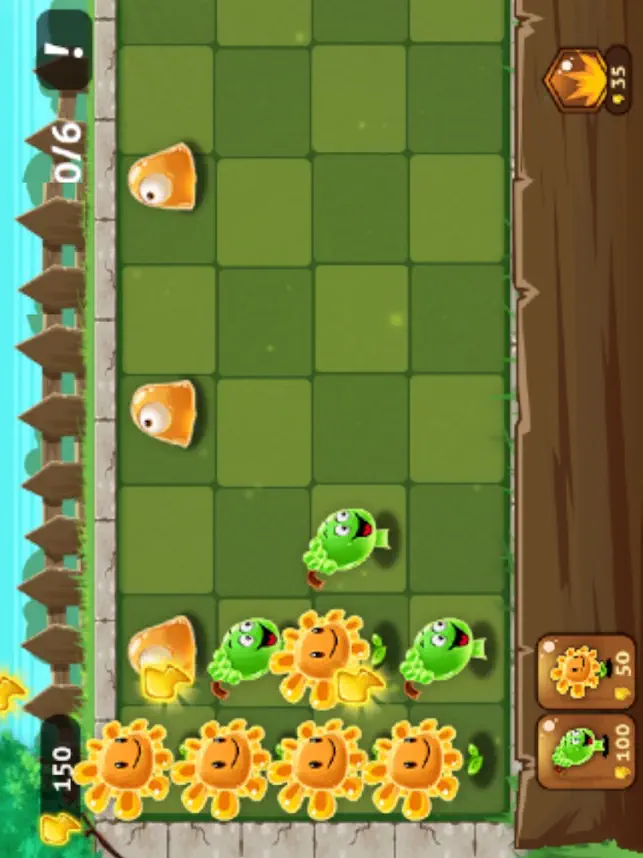 Captura de Pantalla 2 Plants VS Monsters War iphone