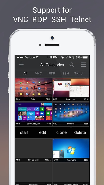 Remoter Pro (VNC, SSH & RDP)