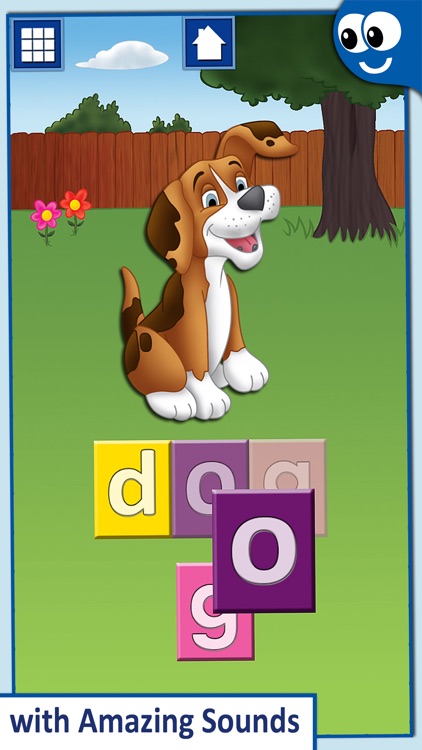 First Words for Kids with Phonics and Letter Names