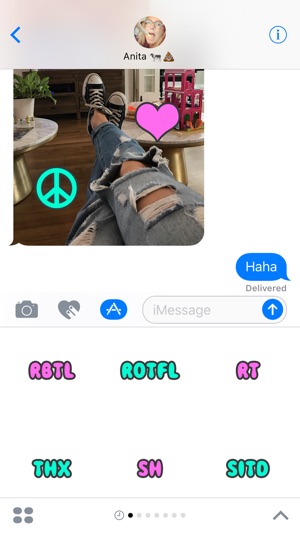 TEXTIES Flashing Stickers for iMessage(圖1)-速報App