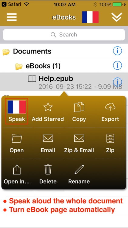 SpeakFrench 2 Pro (14 French Text-to-Speech) screenshot-3