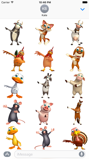 Animal 3D Stickers(圖1)-速報App