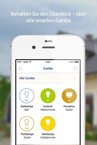 EWE smart living screenshot 2