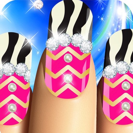 Fashion Nail Art - manicure beauty salon game for kids, teens and girls icon