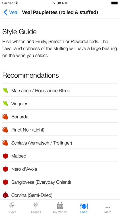 Pocket Wine Pairing screenshot-4