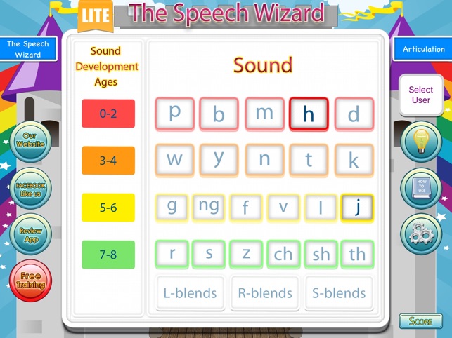 Articulation LITE with The Speech Wizard