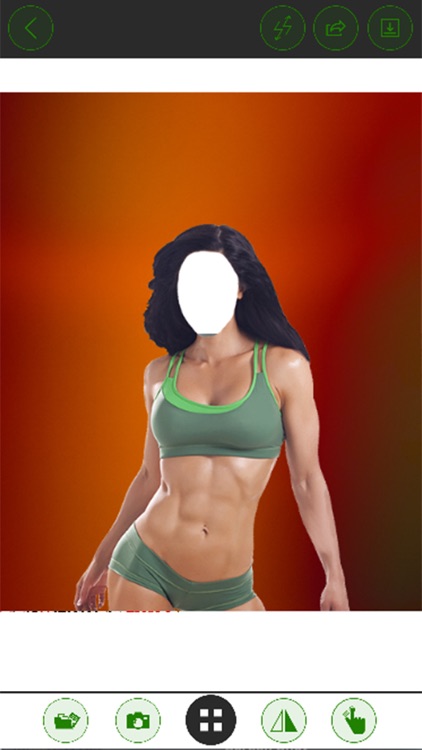 Fitness Girl Suit Photo Editor - Best Female Fitness Models screenshot-3