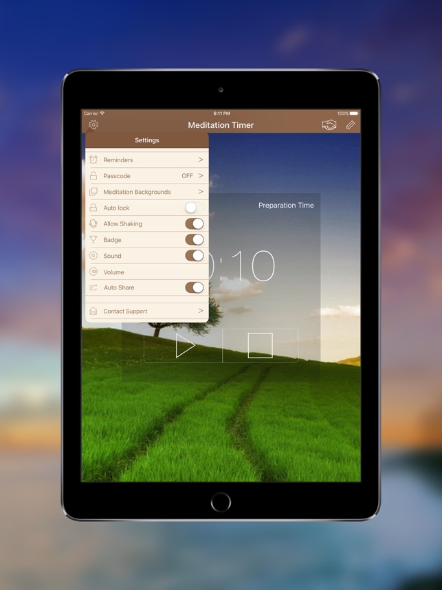 Meditation Timer for iPad(圖4)-速報App